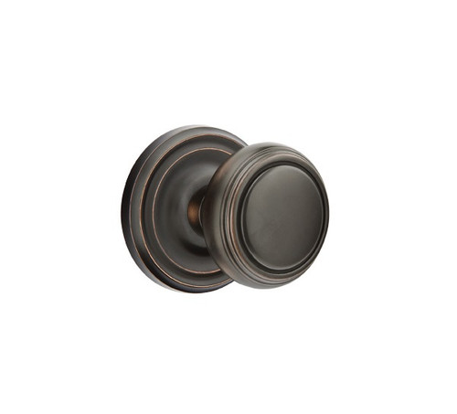 Emtek NW-US10B-PRIV Oil Rubbed Bronze Norwich Privacy Knob with Your Choice of Rosette