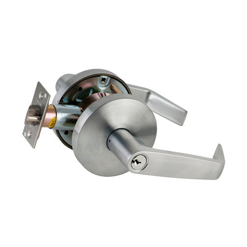 Falcon B581PD-D-625 Polished Chrome Dane Storeroom Lever