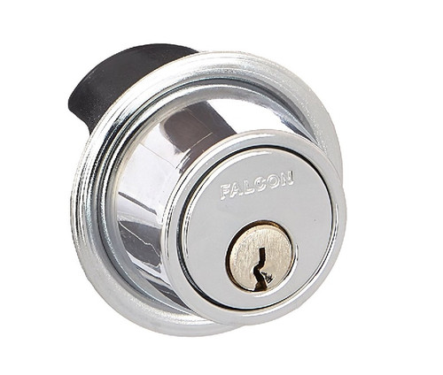 Falcon D131P-625 Polished Chrome Double Cylinder Deadbolt