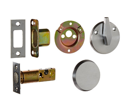 Falcon D261M-605 Bright Brass Thumbturn Inside x Rose Deadbolt