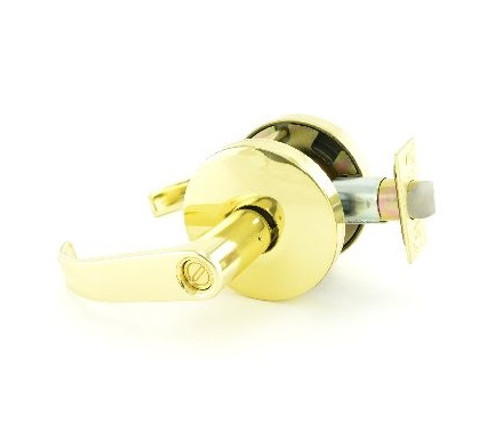 Falcon W301S-Q-605 Bright Brass Quantum Privacy Lever