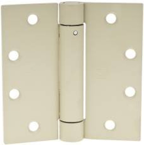 Hager 12504USP Prime Coat 4" Full Mortise Single Acting Square Corner Spring Hinge