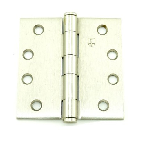 Hager 1279515 Satin Nickel 5" Steel Full Mortise Architectural Hinge