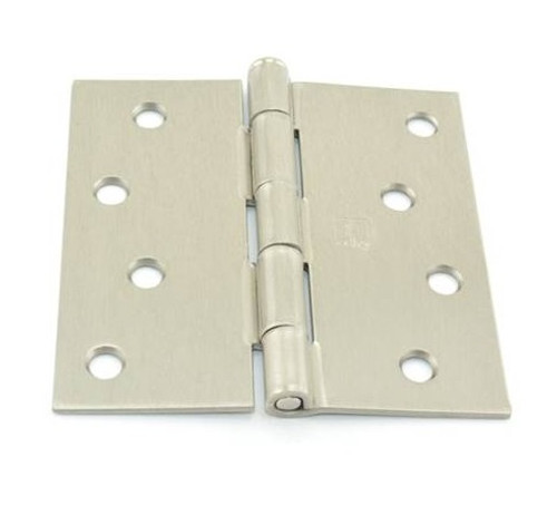 Hager 17414USP Prime Coat 4" Full Mortise Steel Residential Hinge