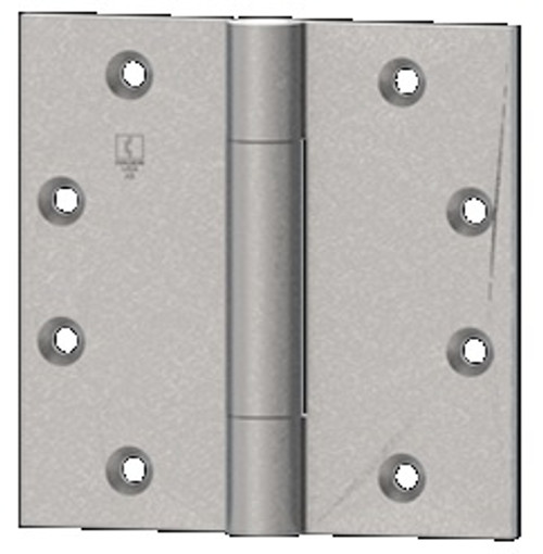 Hager AB75041226 Polished Chrome 4-1/2" Full Mortise Heavy Weight Concealed Anti Friction Bearing