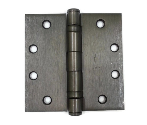 Hager BB1279510A Antique Bronze Lacquered 5" Steel Full Mortise Ball Bearing Architectural Hinge