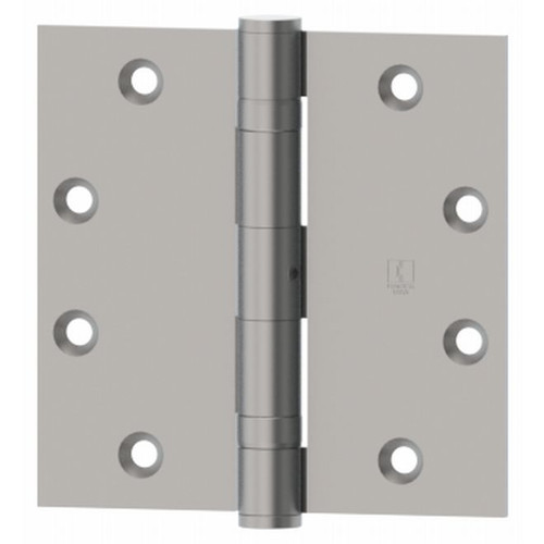 Hager BB1279415 Satin Nickel 4" Steel Full Mortise Ball Bearing Architectural Hinge