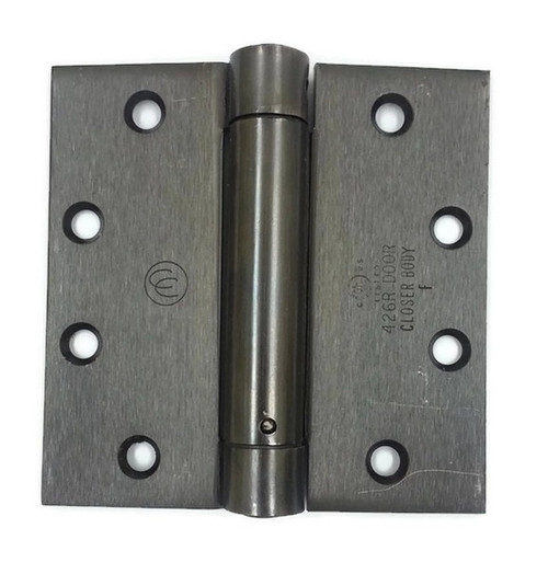 Hager EC110541210B-3PK Oil Rubbed Bronze 4-1/2" Full Mortise Standard Weight Spring Square Corner Hinge