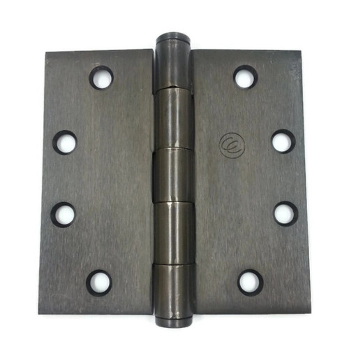 Hager EC110041210B-3PK Oil Rubbed Bronze 4-1/2" Full Mortise Standard Weight Plain Bearing Square Corner Hinge