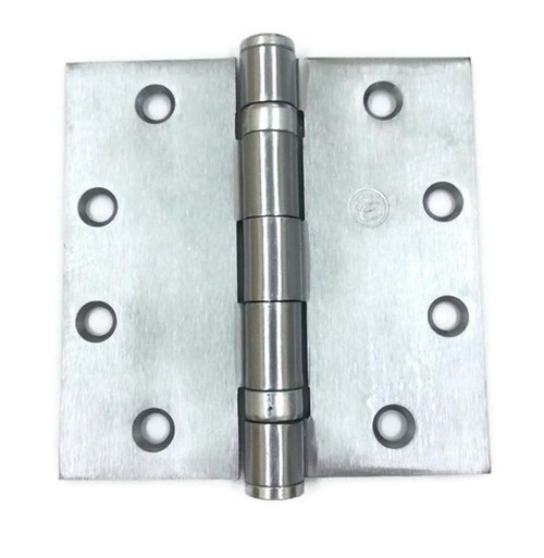 Hager ECBB110041226D-3PK Satin Chrome 4-1/2" Full Mortise Standard Weight Ball Bearing Square Corner Hinge