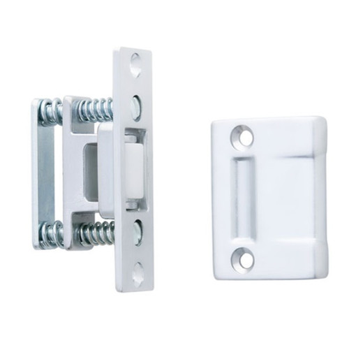 Ives Commercial RL30A26 Large Nylon Roller Latch with ASA Strike Polished Chrome Finish