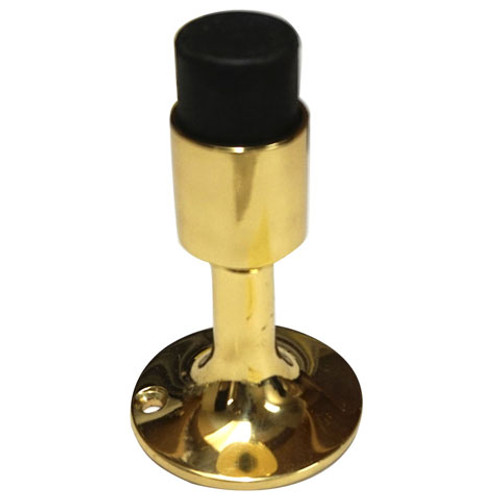 Ives WS443-US3 Polished Brass Wall Door Stop for Masonry Mounting