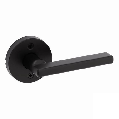 Kwikset 788HFLRDT-514 Iron Black Halifax Half Dummy Lever with Round Rose