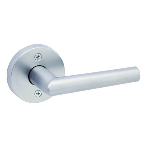 Kwikset 788MILRDT-26D Satin Chrome Milan Half Dummy Lever with Round Rose