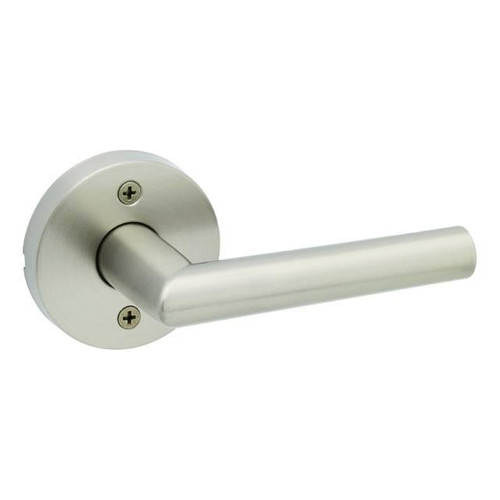 Kwikset 788MILRDT-15 Satin Nickel Milan Half Dummy Lever with Round Rose