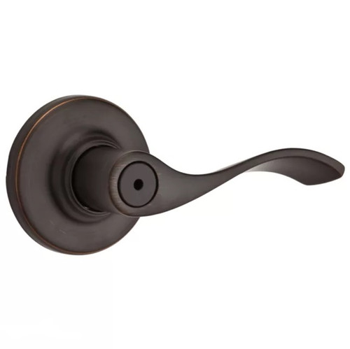 Kwikset 300BL-11P Venetian Bronze Privacy Balboa Lever