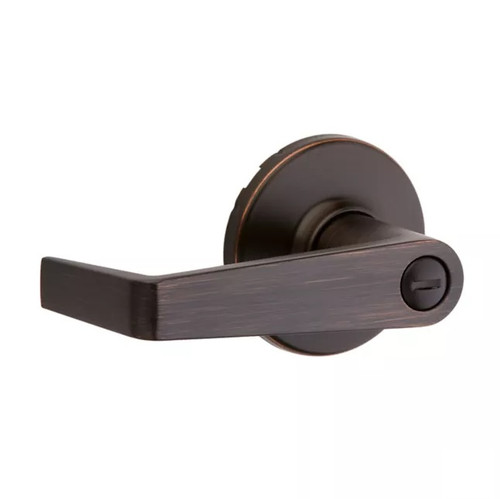 Kwikset 733KNL-11P Venetian Bronze Privacy Kingston Lever