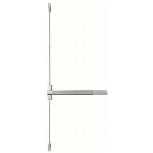 Dormakaba QED1163626 Satin Chrome 3 ft. SVR - Fire Rated Architectural Exit Device 7 ft. Style