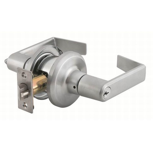 Dormakaba QTL270E625 Polished Chrome Sierra Storeroom Lever