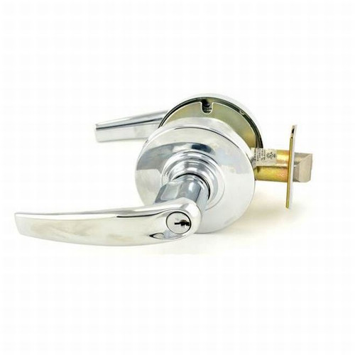 Schlage ND53PD-ATH-625 Bright Chrome Athens Keyed Entry Lever