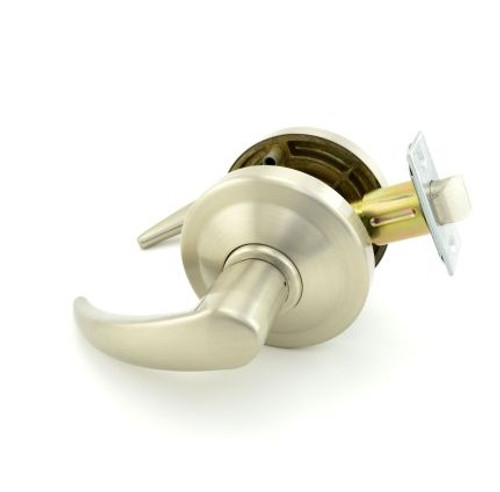 Schlage ND10S-OME-606 Satin Brass Omega Passage Lever