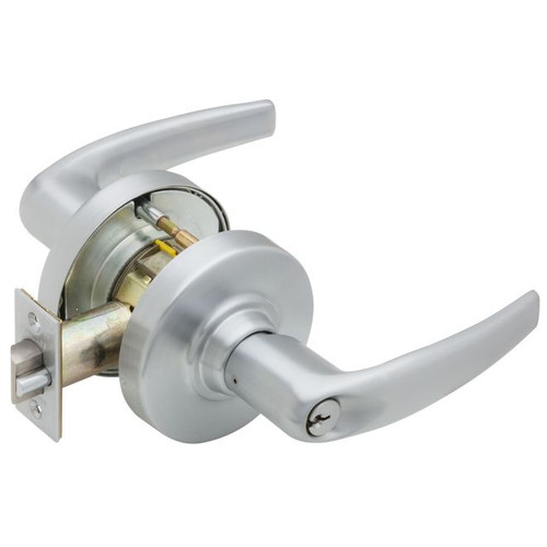 Schlage ND82PD-ATH-626 Satin Chrome Institution Lock Athens Lever