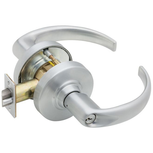 Schlage ND50PD-SPA-626 Satin Chrome Office Lock Sparta Lever