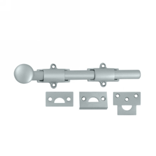 Deltana 8SB26D Satin Chrome HD 8" Surface Bolt