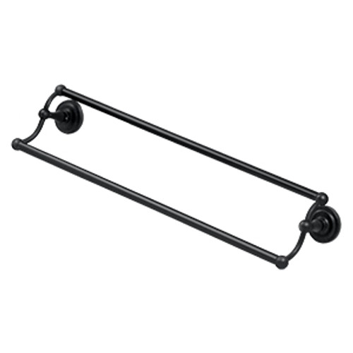 Deltana R2006-U19 Paint Black 24" Double Towel Bar