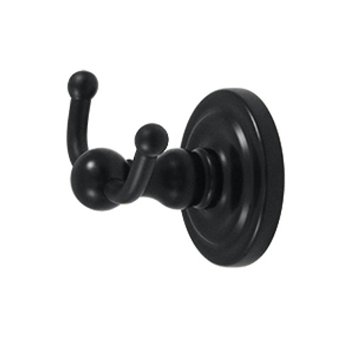 Deltana R2010-U19 Paint Black Double Robe Hook