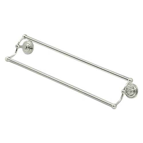 Deltana R2006-U14 Polished Nickel 24" Double Towel Bar