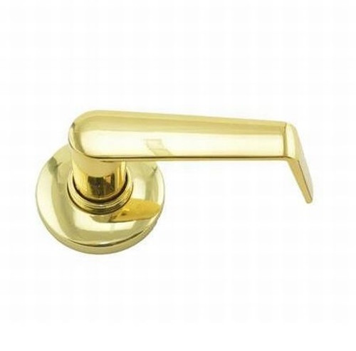 Schlage S170-SAT-605 Bright Brass Dummy Saturn Handle