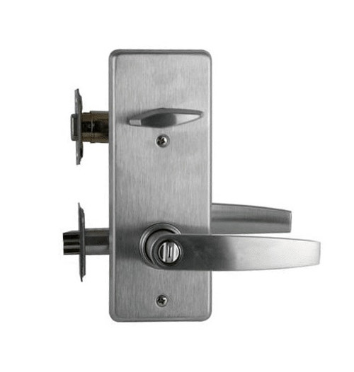 Schlage S251PD-JUP-605 Bright Brass Entrance Double Locking Interconnected Jupiter Handle