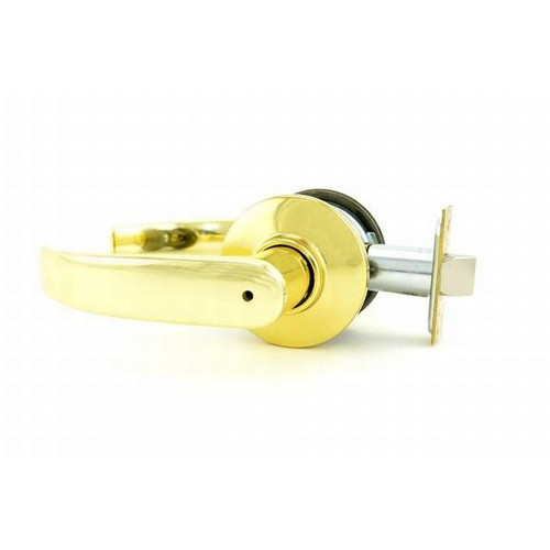 Schlage S40D-NEP-605 Bright Brass Neptune Privacy Handle