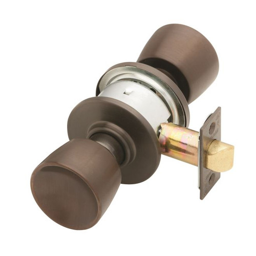 Schlage A25D-TUL-613 Oil Rubbed Bronze Exit Lock Tulip Handle