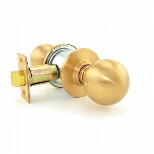 Schlage A25D-ORB-612 Satin Bronze Exit Lock Orbit Handle