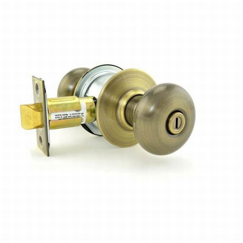 Schlage A40S-PLY-609 Antique Brass Plymouth Privacy Handle