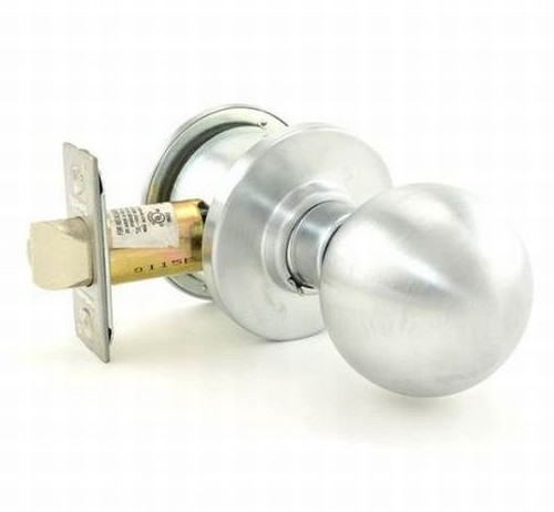 Schlage A25D-ORB-626 Satin Chrome Exit Lock Orbit Handle