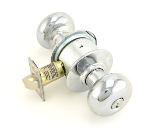 Schlage A80PD-PLY-625 Polished Chrome Storeroom Lock Plymouth Handle