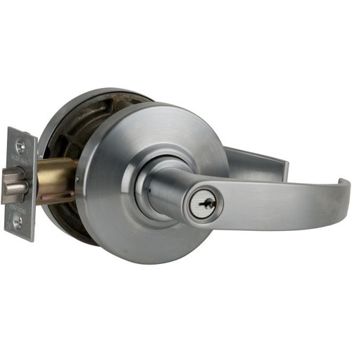 Schlage AL85PD-NEP-626 Satin Chrome Faculty Restroom Lock Neptune Handle