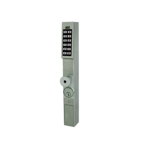 Alarm Lock DL1350-US26D2 Satin Chrome Trilogy Narrow Stile Digital Knob Lock