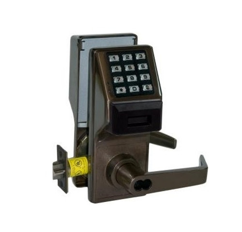 Alarm Lock PDL5300IC-US26D Satin Chrome Trilogy Electronic Double Sided Digital Proximity Lever Lock Interchangeable Core