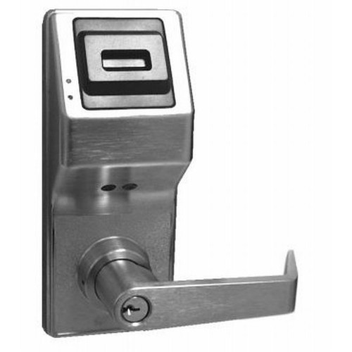 Alarm Lock PL3000-US26D Satin Chrome Trilogy Electronic Proximity Lever Lock