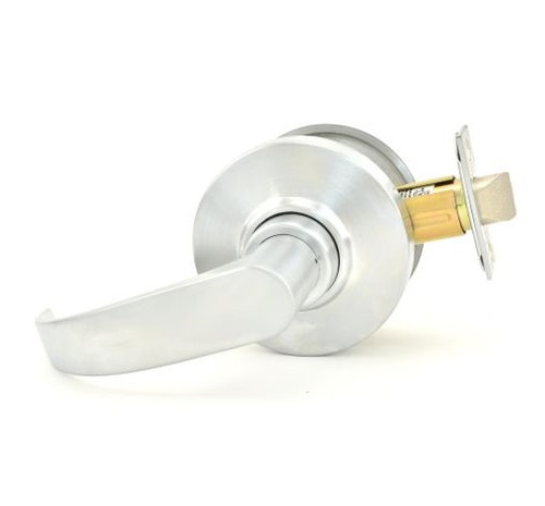 Schlage AL25D-NEP-626 Satin Chrome Exit Lock Neptune Handle