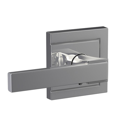 Schlage FC21NBK625ULD Northbrook Lever with Upland Rose Passage and Privacy Lock Polished Chrome Finish