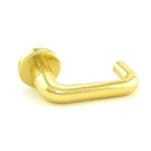 Schlage L0172-605 Polished Brass Mortise Full Dummy Trim with Your Choice of Handle and Rose