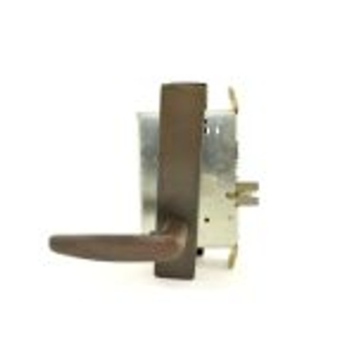 Schlage L9010-643E Aged Bronze Mortise Passage with L Escutcheon and Your Choice of Handle