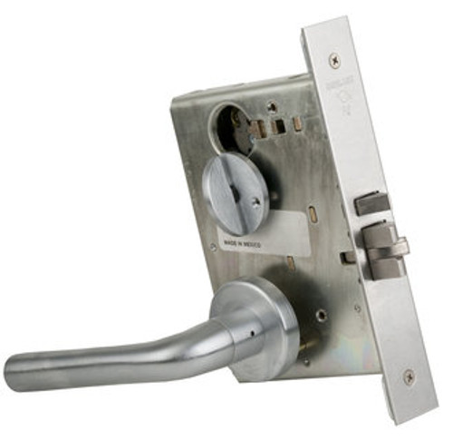 Schlage L9040-605 Polished Brass Mortise Privacy with Your Choice of Handle and Rose