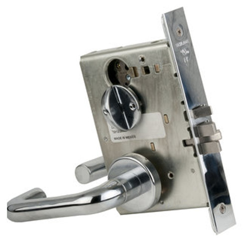 Schlage L9040-625 Polished Chrome Mortise Privacy with Your Choice of Handle and Rose