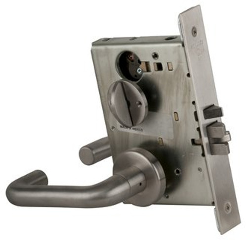 Schlage L9044-619 Satin Nickel Mortise Privacy with Coin Turn with Your Choice of Handle and Rose